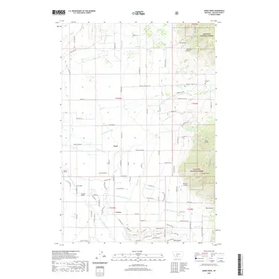 2020 Map of Miser Creek, 2020 Print