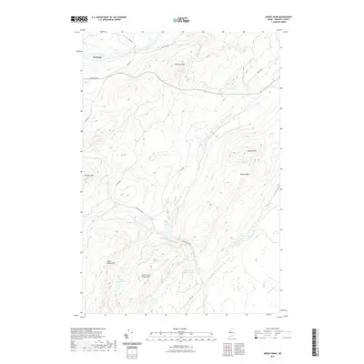 2021 Map of Misery Knob, 2021 Print