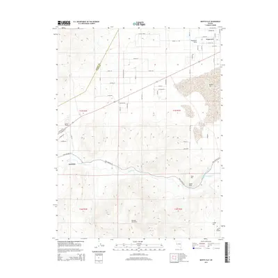 2014 Map of Misfits Flat, 2014 Print