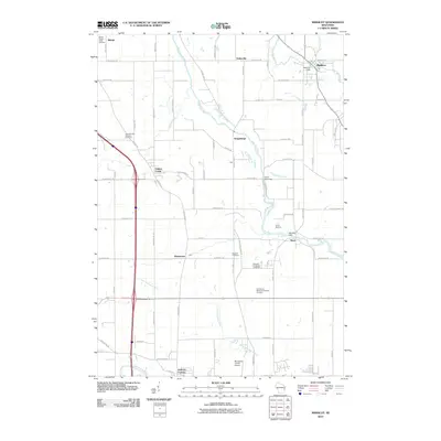 2010 Map of Mishicot, 2010 Print
