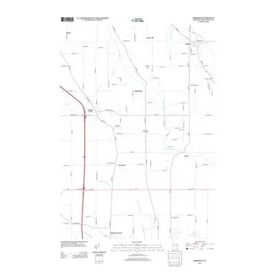 2013 Map of Mishicot, 2013 Print