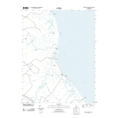 2011 Map of Mispillion River, 2011 Print
