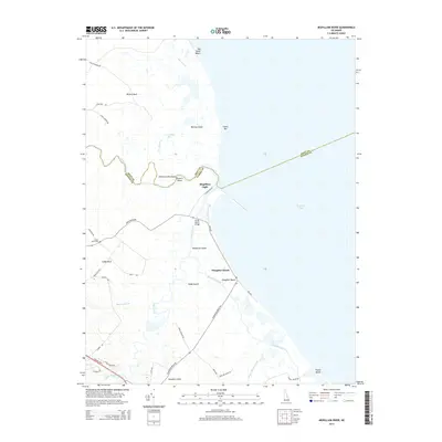 2014 Map of Mispillion River, 2014 Print