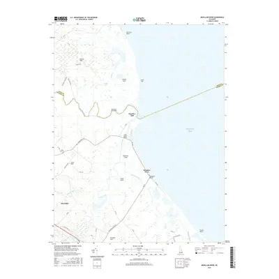 2016 Map of Mispillion River, 2016 Print
