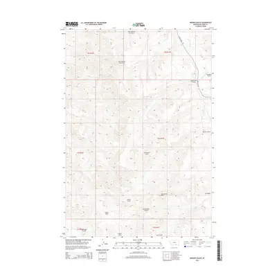 2014 Map of Mission Coulee, 2014 Print