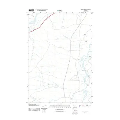 2011 Map of Mission Creek, 2011 Print