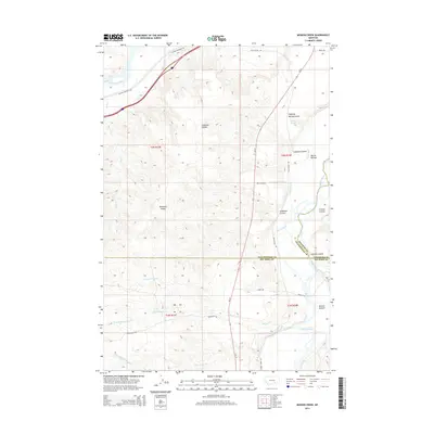 2014 Map of Mission Creek, 2014 Print