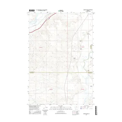 2017 Map of Mission Creek, 2017 Print