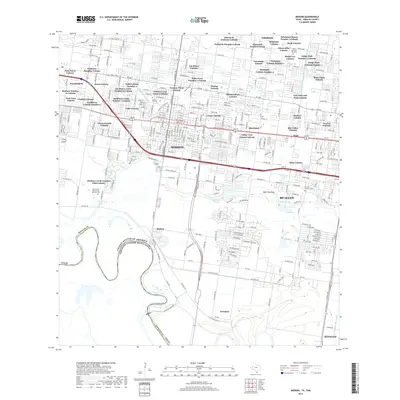2019 Map of Mission, 2019 Print