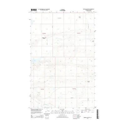 2014 Map of Mission Lake East, 2014 Print