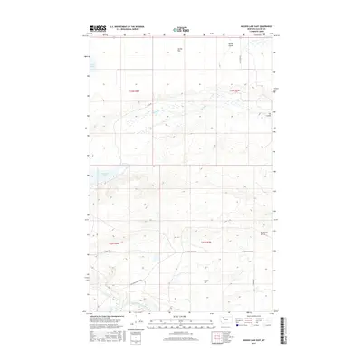 2017 Map of Mission Lake East, 2017 Print