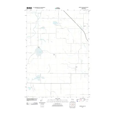 2010 Map of Mission Lake, 2010 Print