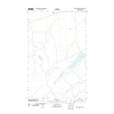 2011 Map of Mission Lake West, 2011 Print