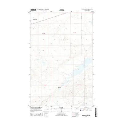 2014 Map of Mission Lake West, 2014 Print