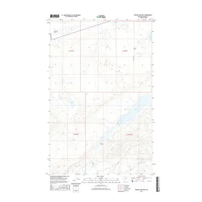 2017 Map of Mission Lake West, 2017 Print