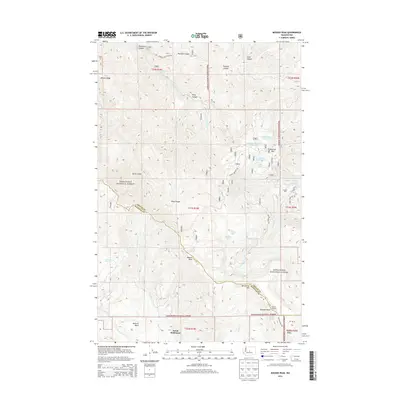 2014 Map of Mission Peak, 2014 Print