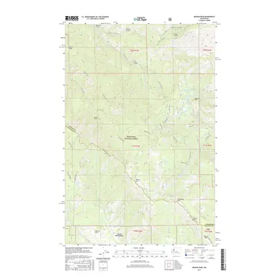 2017 Map of Mission Peak, 2017 Print