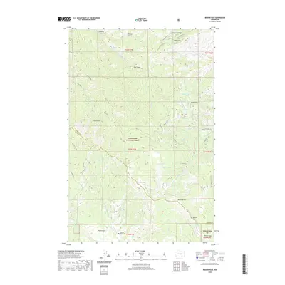 2020 Map of Mission Peak, 2020 Print