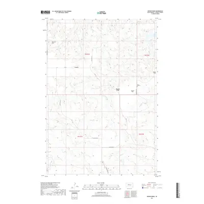 2017 Map of Mission Ridge, 2017 Print