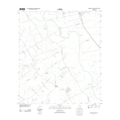 2013 Map of Mission Valley, 2013 Print