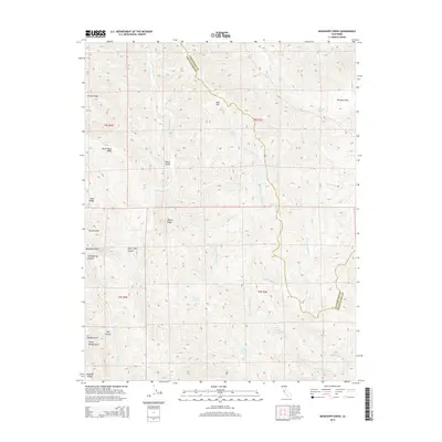 2015 Map of Mississippi Creek, 2015 Print