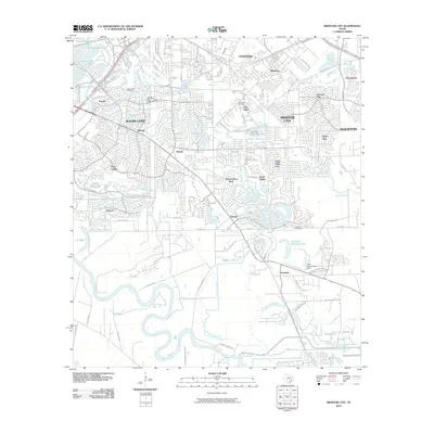 2010 Map of Missouri City, 2010 Print
