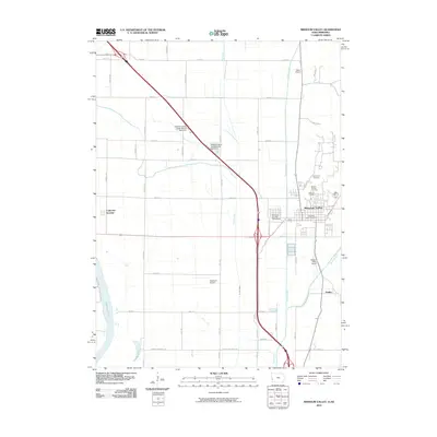2010 Map of Missouri Valley, 2010 Print