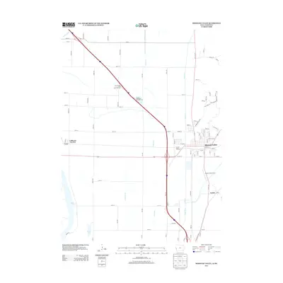 2013 Map of Missouri Valley, 2013 Print