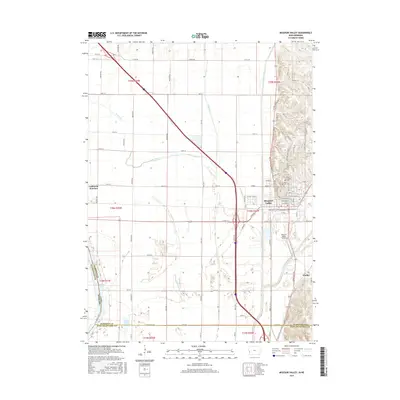 2015 Map of Missouri Valley, 2015 Print