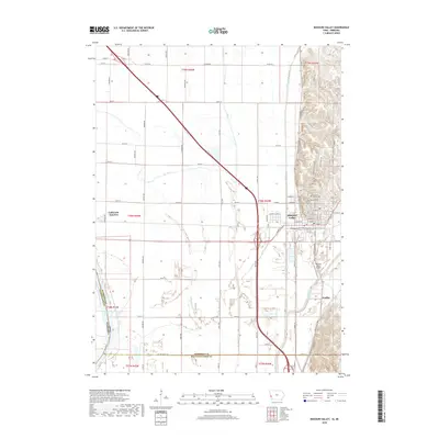 2018 Map of Missouri Valley, 2018 Print