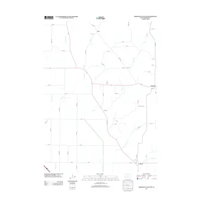 2013 Map of Missouri Valley NW, 2013 Print