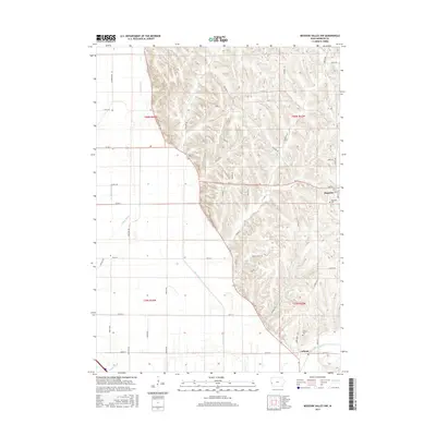 2015 Map of Missouri Valley NW, 2015 Print