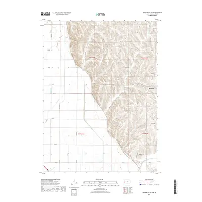 2018 Map of Missouri Valley NW, 2018 Print