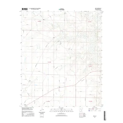 2017 Map of Mist, 2017 Print