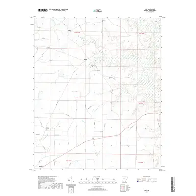 2020 Map of Mist, 2020 Print