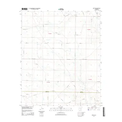 2014 Map of Mist NW, 2014 Print