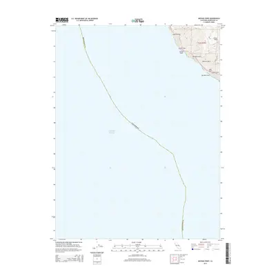 2015 Map of Mistake Point, 2015 Print