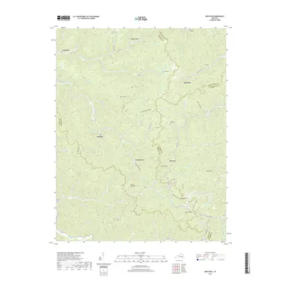 2019 Map of Mistletoe, 2019 Print
