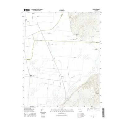 2016 Map of Miston, 2016 Print