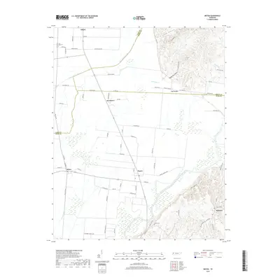 2019 Map of Miston, 2019 Print