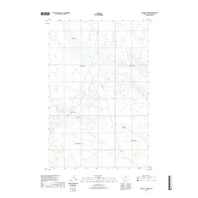 2020 Map of Mitchell Corner, 2020 Print