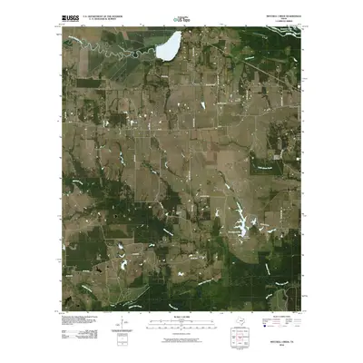 2010 Map of Mitchell Creek, 2010 Print