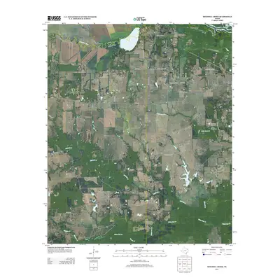 2013 Map of Mitchell Creek, 2013 Print