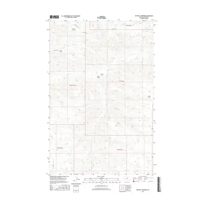 2017 Map of Mitchell Crossing, 2017 Print