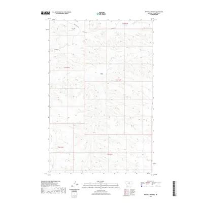 2020 Map of Mitchell Crossing, 2020 Print