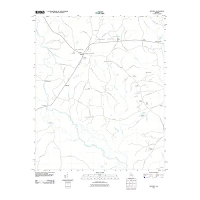 2011 Map of Mitchell, 2011 Print