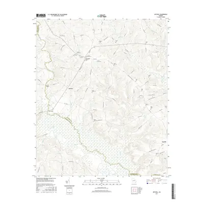 2017 Map of Mitchell, 2017 Print