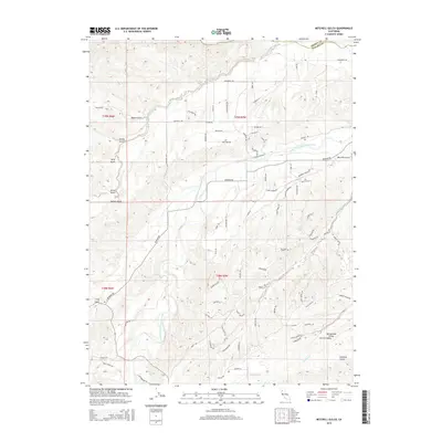 2015 Map of Mitchell Gulch, 2015 Print