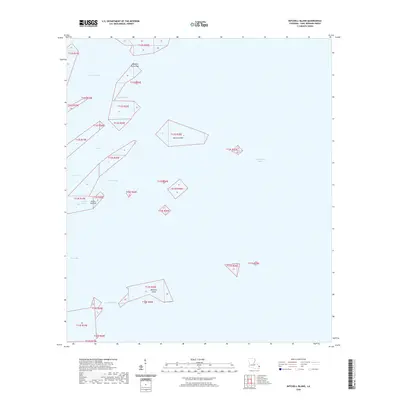 2020 Map of Mitchell Island, 2020 Print