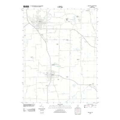 2010 Map of Mitchell, 2010 Print